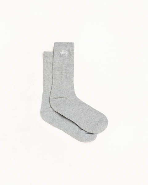 Stock Crew Sock- 3 Pack Accessories In Grey Heather