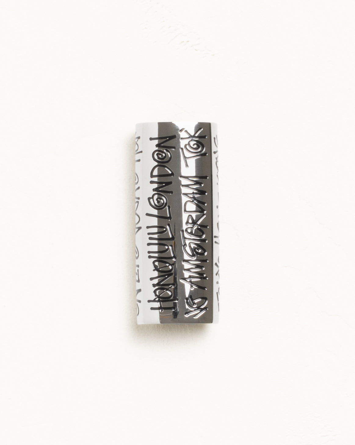 City Metal Lighter Case Accessories In Silver