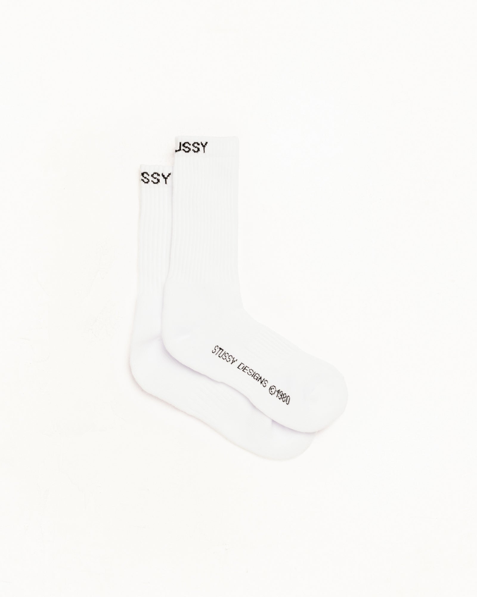 Athletic Crew Sock Accessories In White