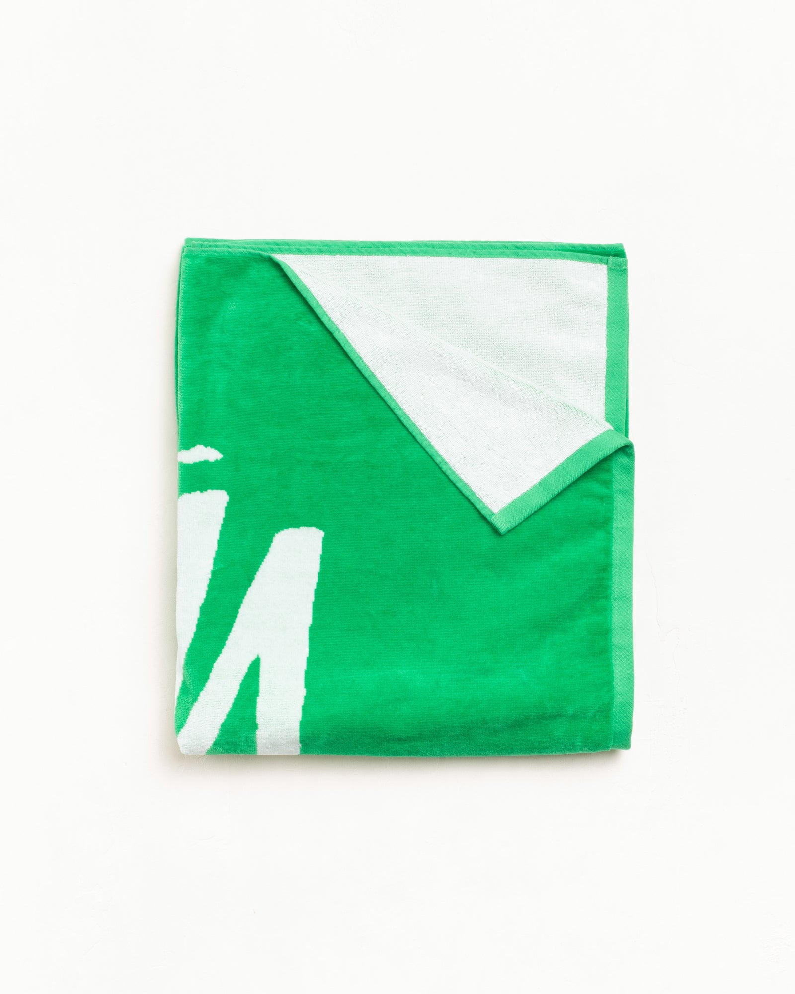 Pool Service Beach Towel Accessories in the colour Green
