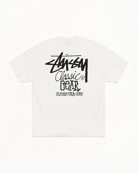 Classic Gear Pig. Dyed Tee Mens Short Sleeve In Natural