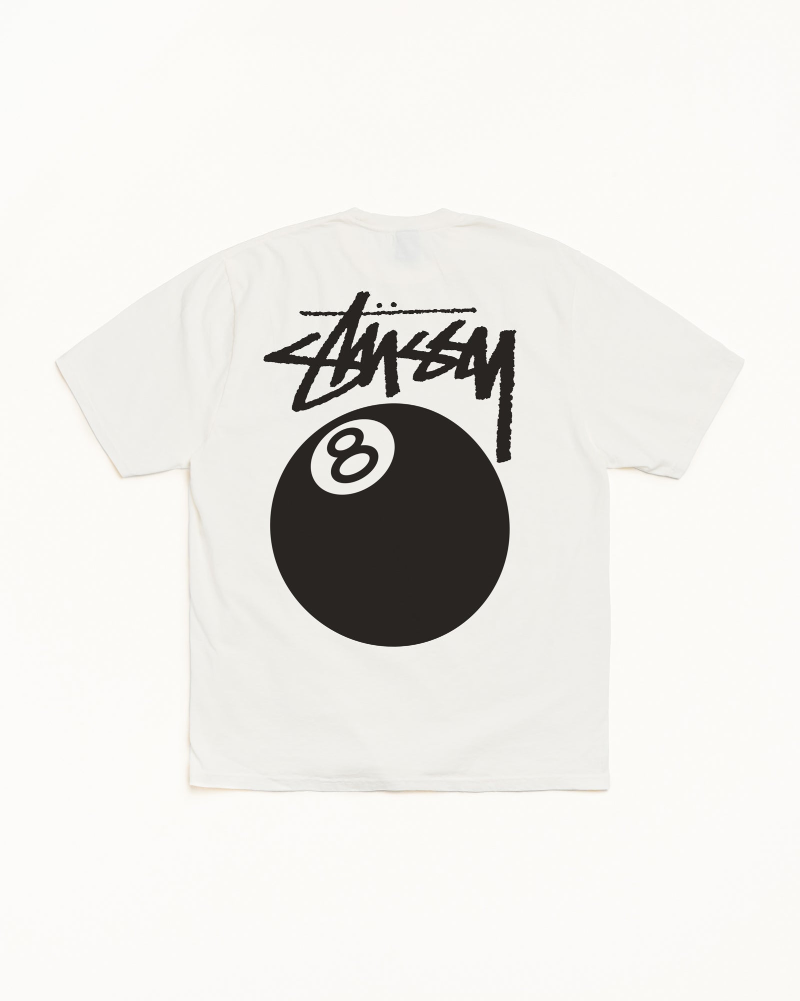 8 Ball Pigment Dyed Tee Mens Short Sleeve In Natural