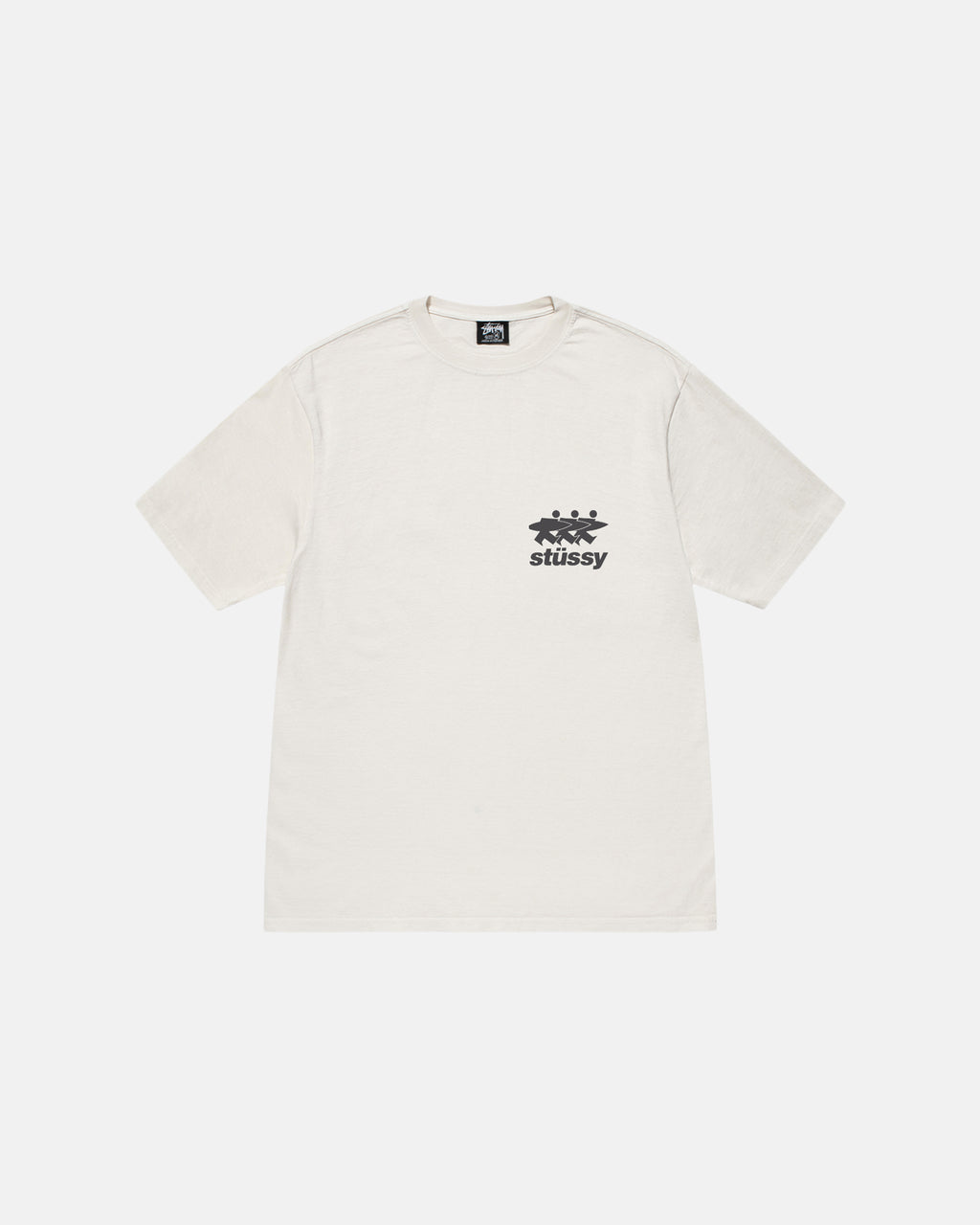 Surfwalk Tee Pigment Dyed in natural – Stüssy UK