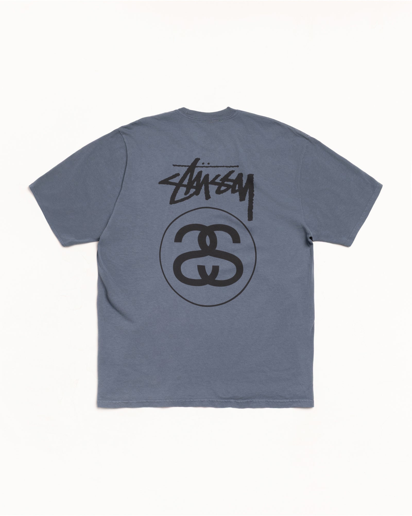 Stock Link Tee Pigment Dyed – Navy | Tees | Stüssy UK