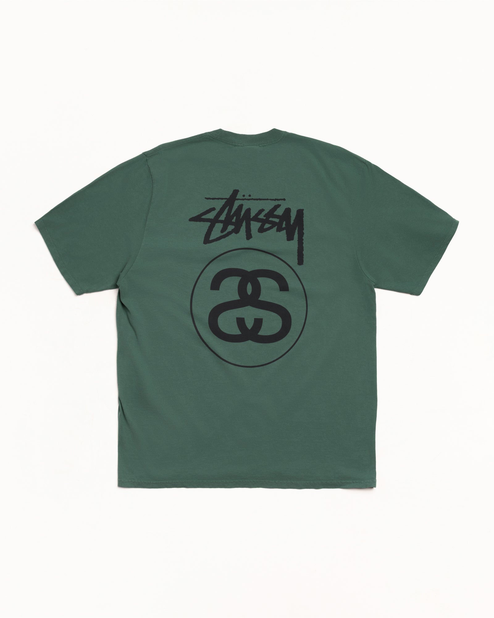 Stock Link Pig. Dyed Tee Mens Short Sleeve In Pine