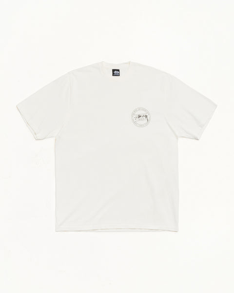 Stussy Wear Pig. Dyed Tee Mens Short Sleeve In Natural