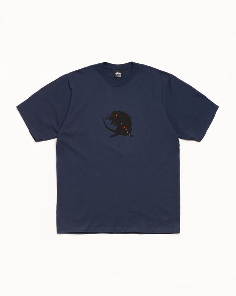 Long Range Tee Mens Short Sleeve In Navy