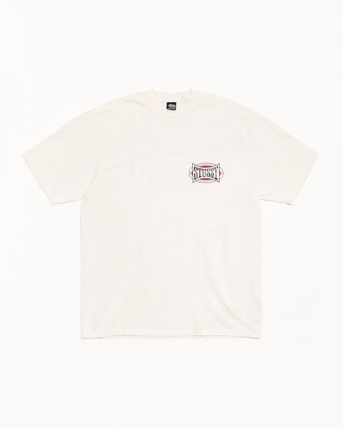 Champion Oval Tee Pigment Dyed – Natural | Tees | Stüssy UK
