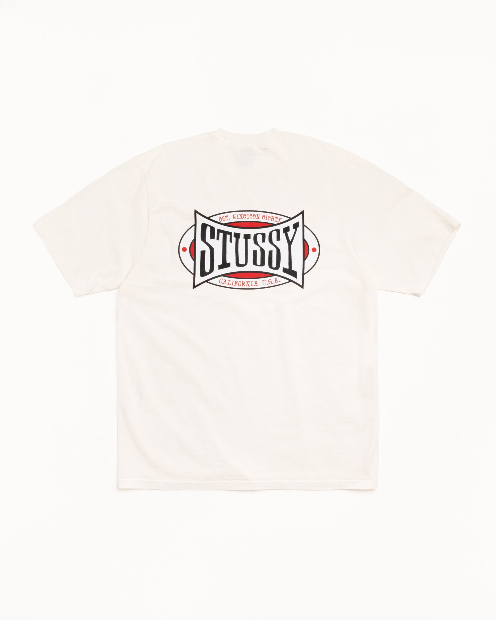 Champion Oval Tee Pigment Dyed – Natural | Tees | Stüssy UK