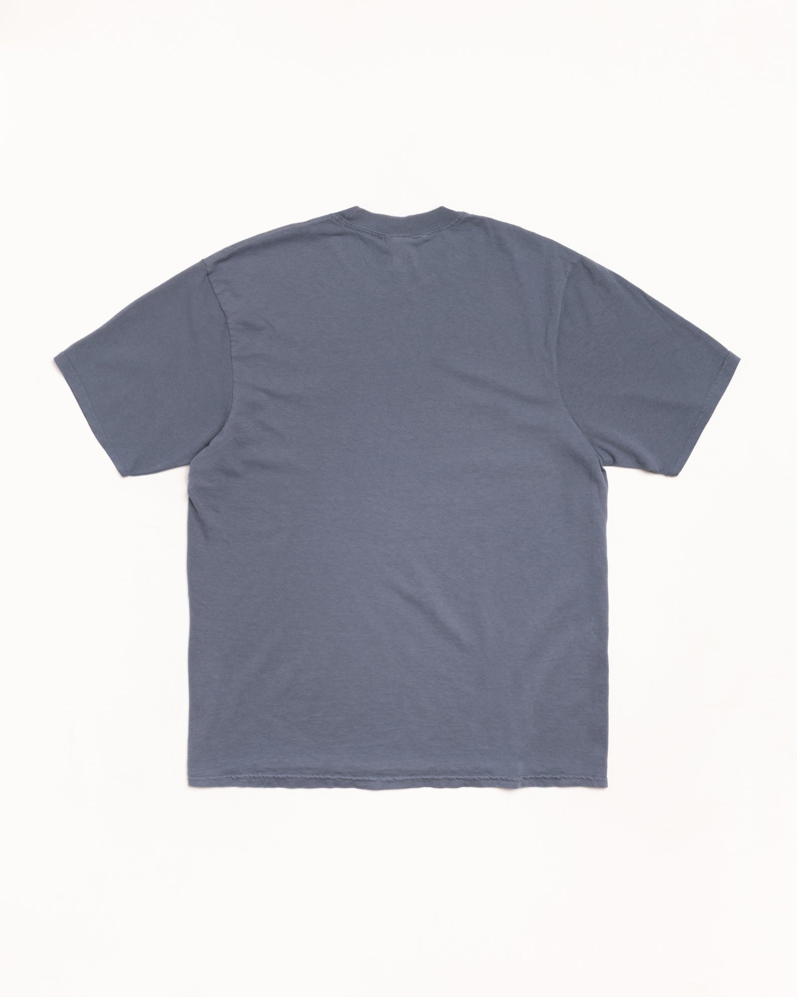 Stretch Pig. Dyed Tee Mens Short Sleeve In Navy