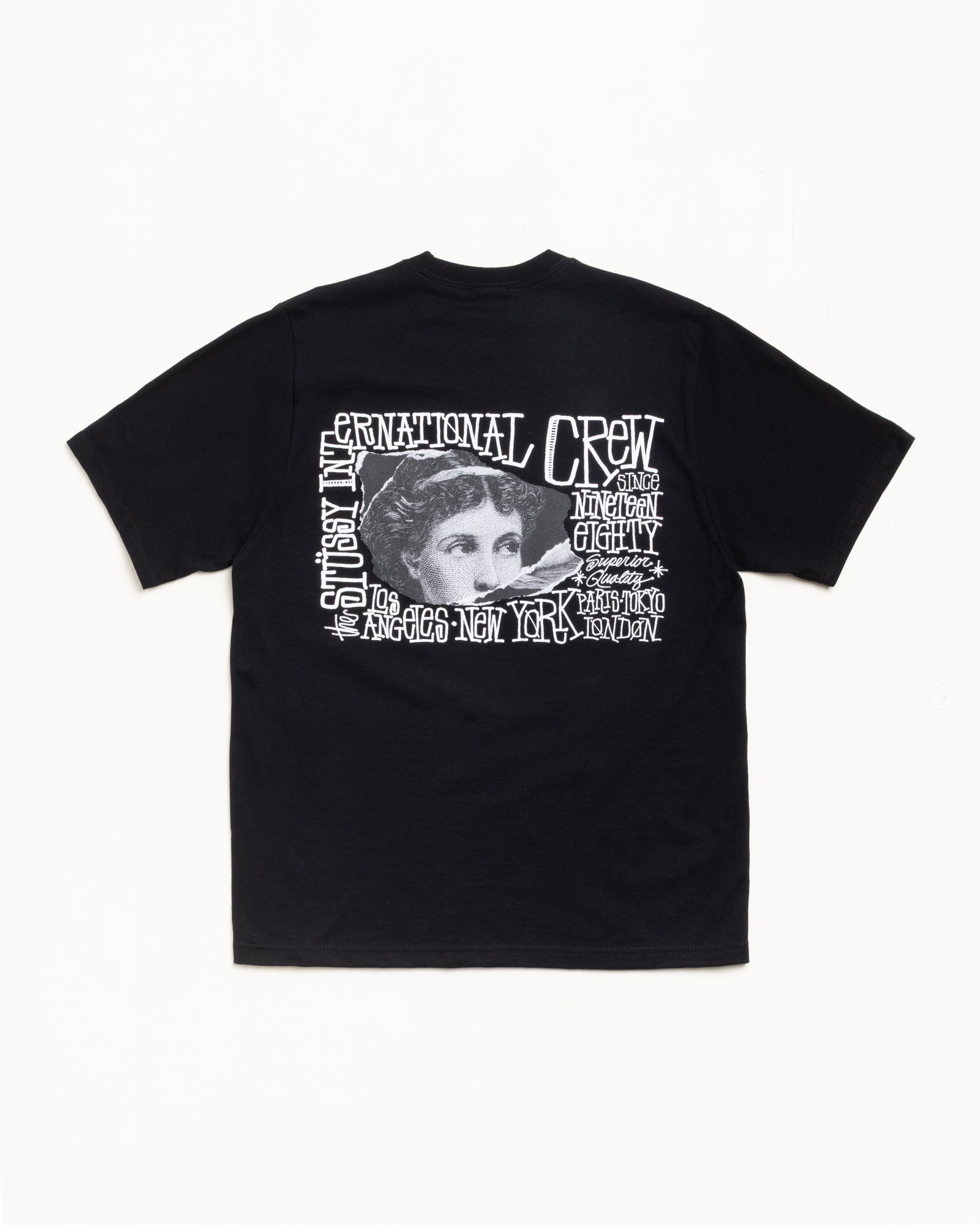 Victoria Tee Mens Short Sleeve In Black