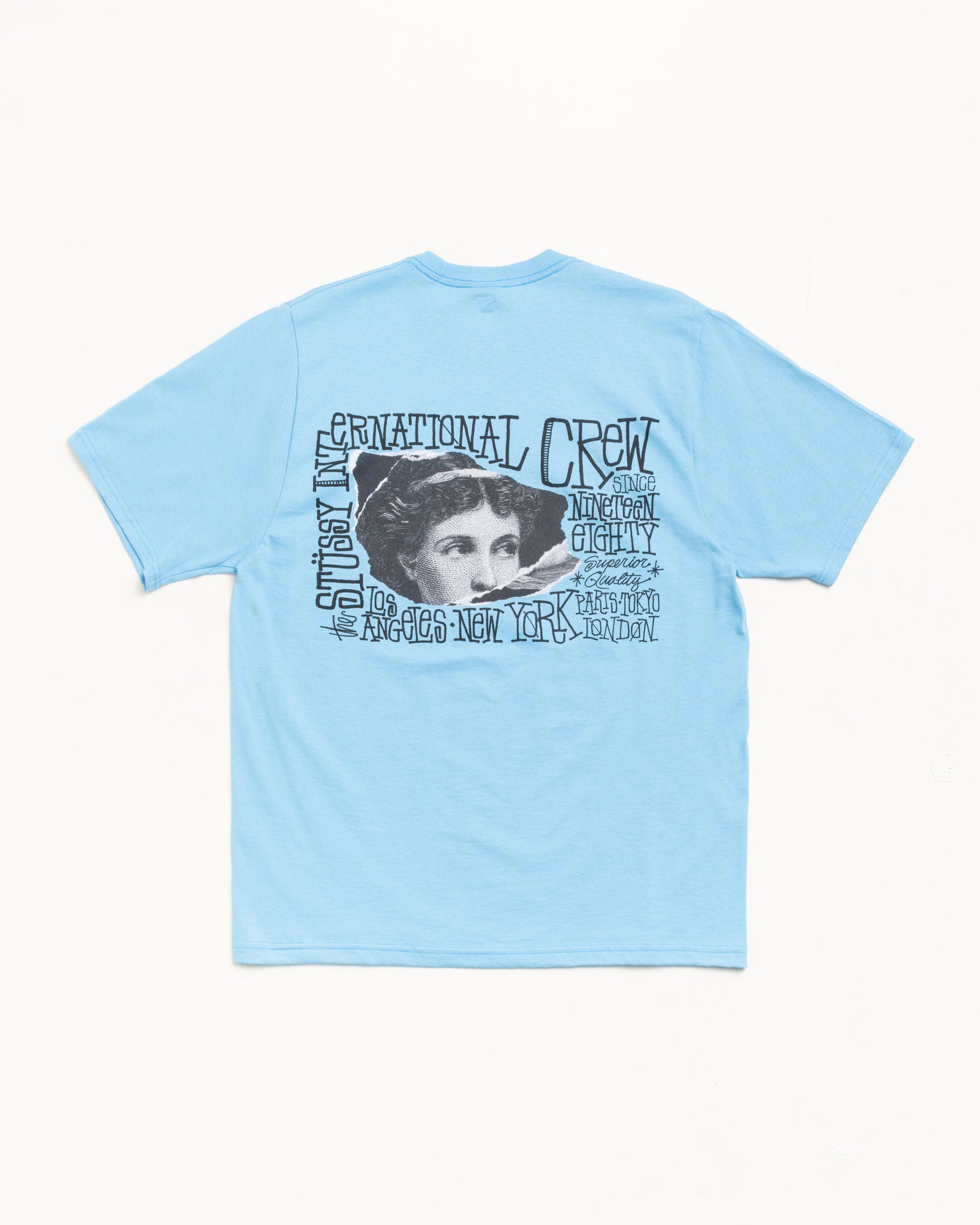 Victoria Tee – Sky Blue | Tees | Stüssy UK