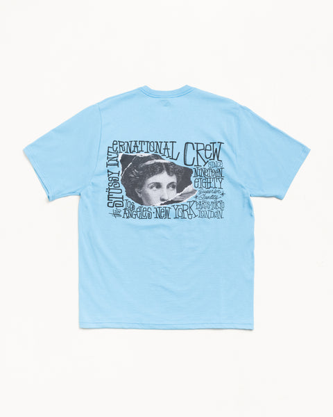 Victoria Tee Mens Short Sleeve In Sky Blue