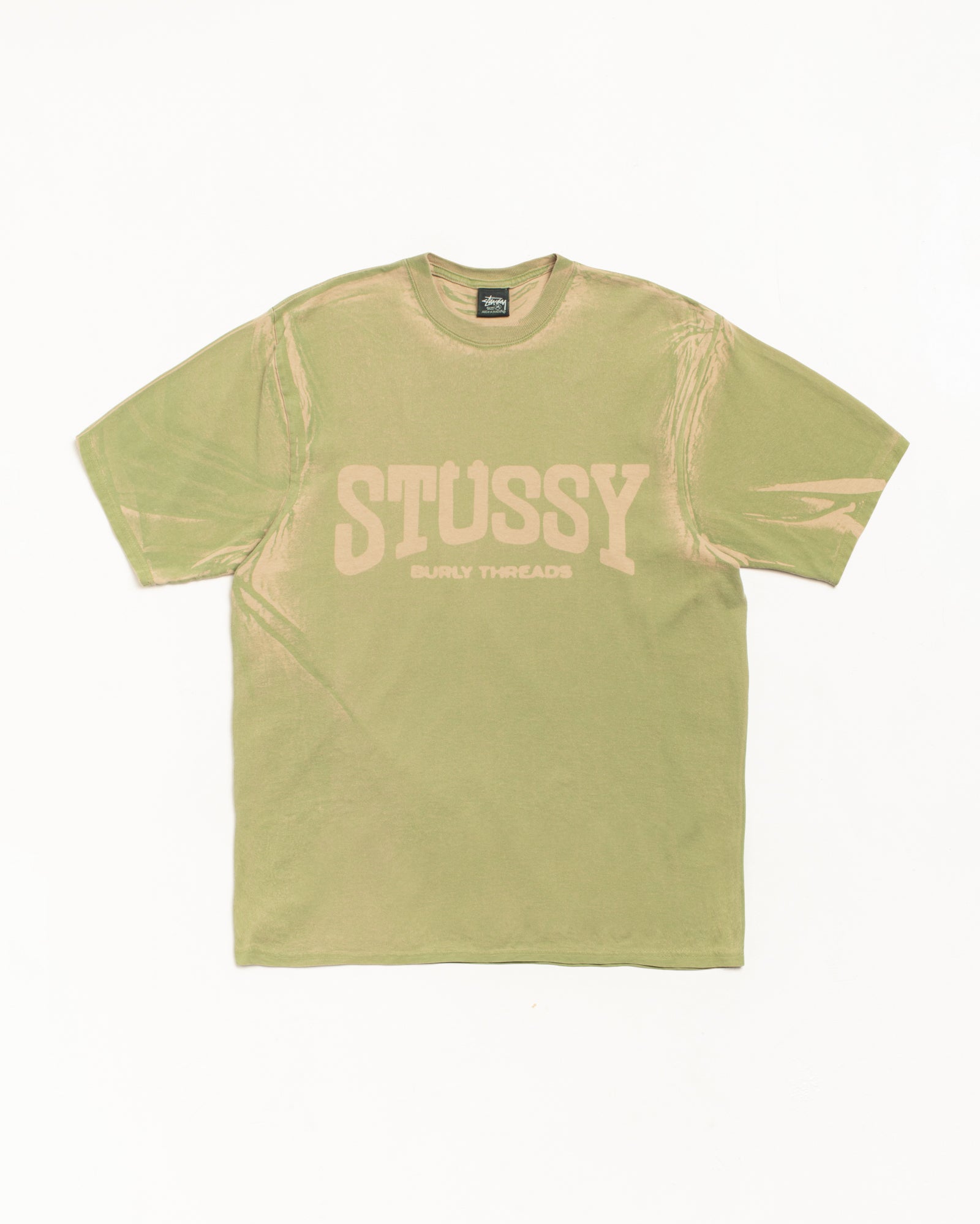 Burly Tee Mens Short Sleeve In Khaki