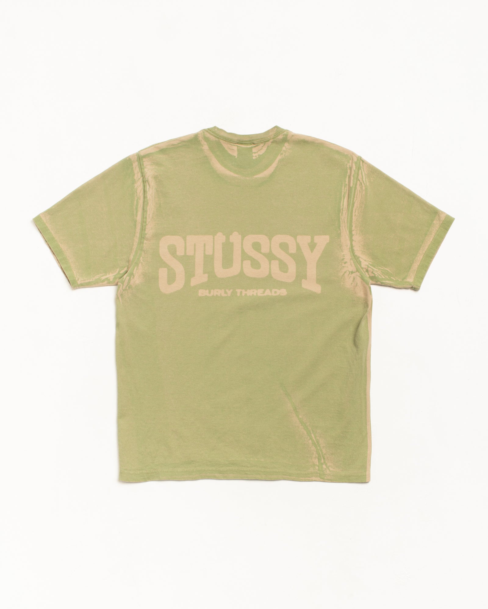 Burly Stone Washed Tee – Khaki | Tees | Stüssy – Stüssy UK
