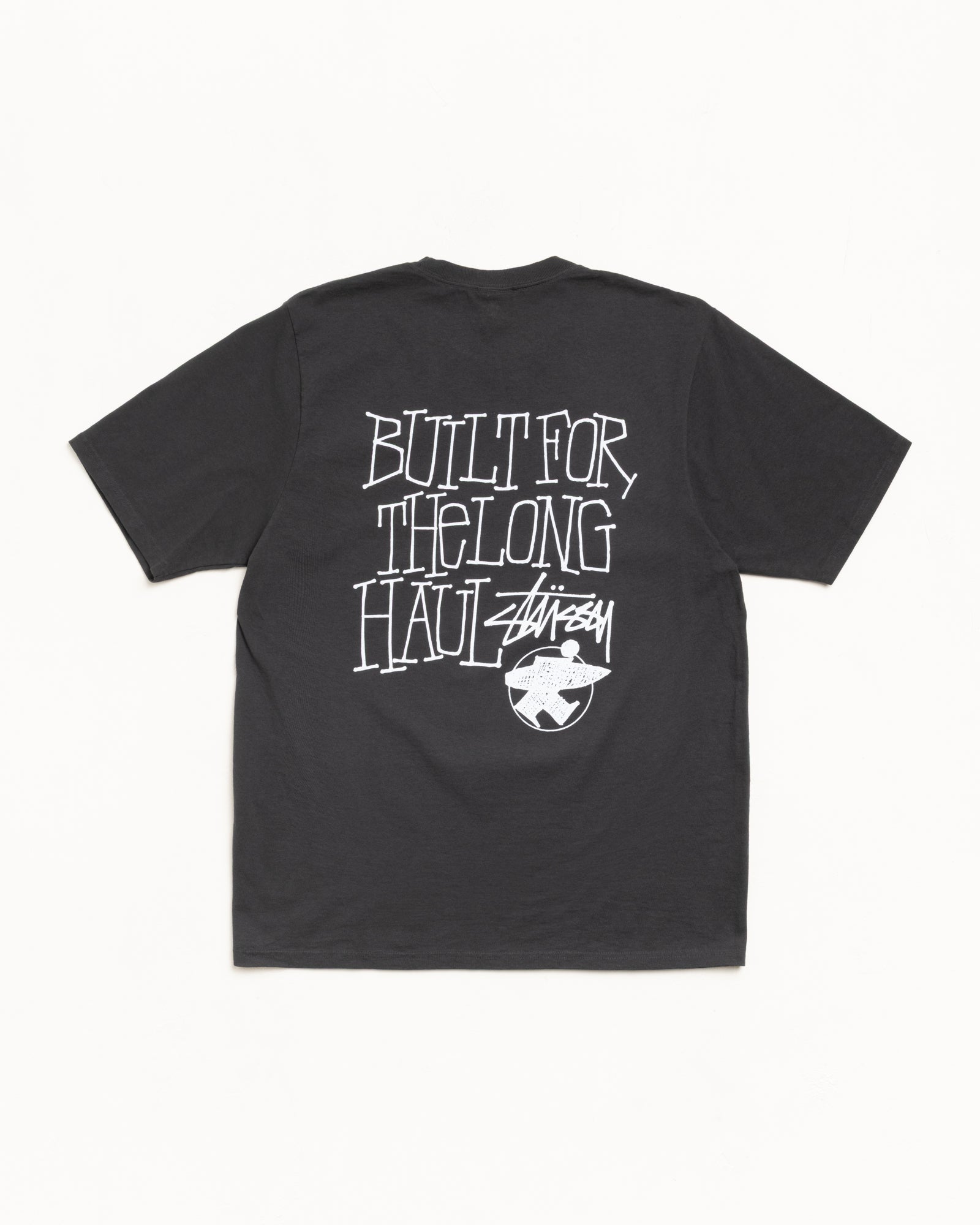 Long Haul Tee Pigment Dyed – Faded Black | Tees | Stüssy UK
