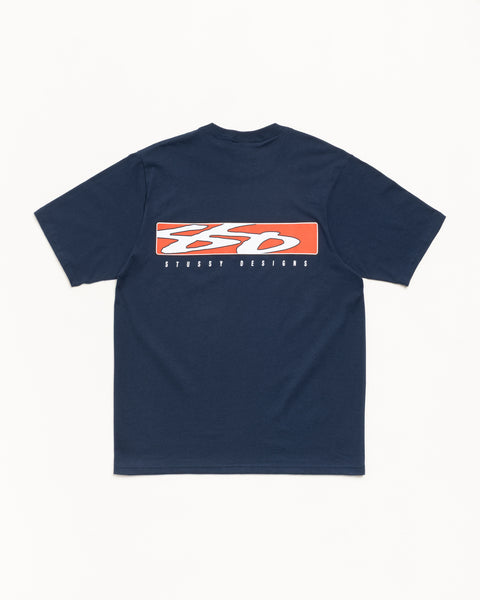 S Box Tee Mens Short Sleeve In Navy
