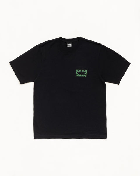Box Crown Tee – Black | Tees | Stüssy UK