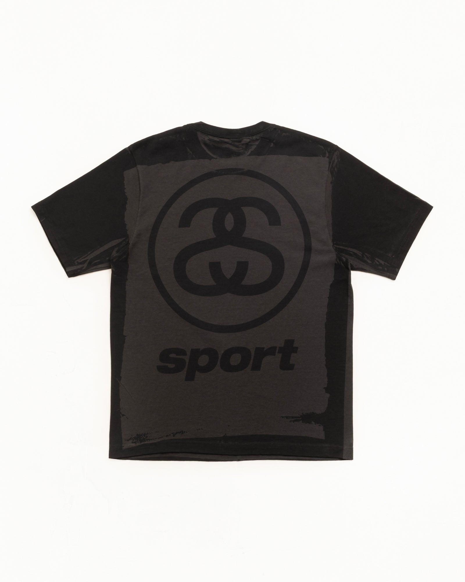 Link Sport Pig. Dyed Tee Unisex Short Sleeve In Faded Black