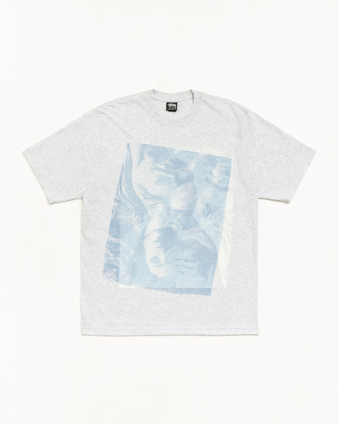 Double Venus Tee Unisex Short Sleeve In Ash Heather