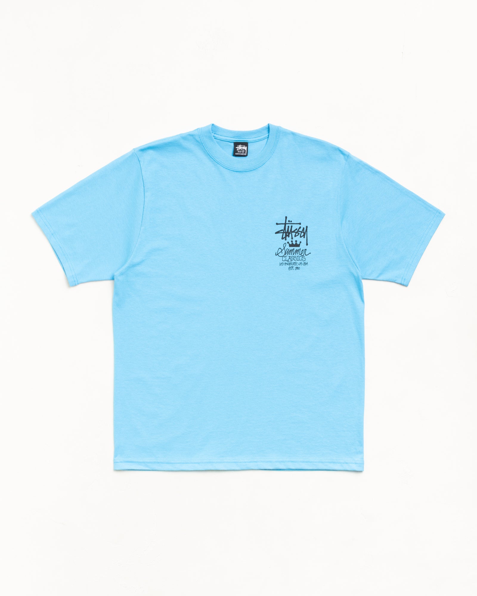 Summer Classics Tee Unisex Short Sleeve In Sky Blue