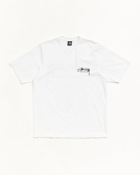 Beach Roots Pig. Dyed Tee Unisex Short Sleeve In Natural