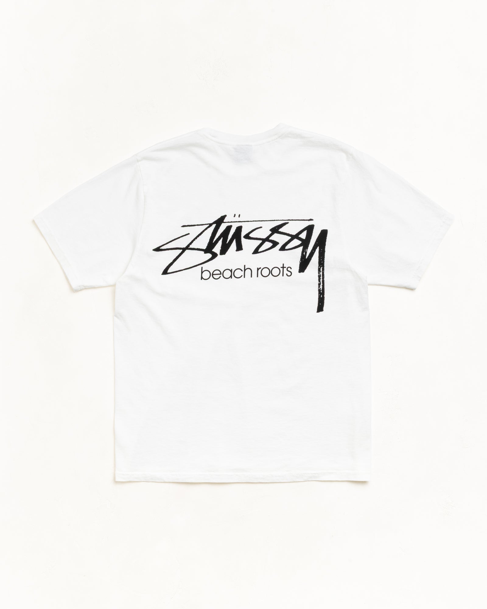 Beach Roots Pig. Dyed Tee Unisex Short Sleeve In Natural