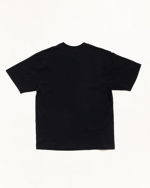 Snakeskin Tee Unisex Short Sleeve In Black