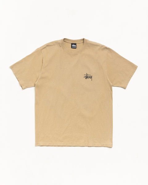 Big Dog Stone Washed Tee – Khaki | Tees | Stüssy UK