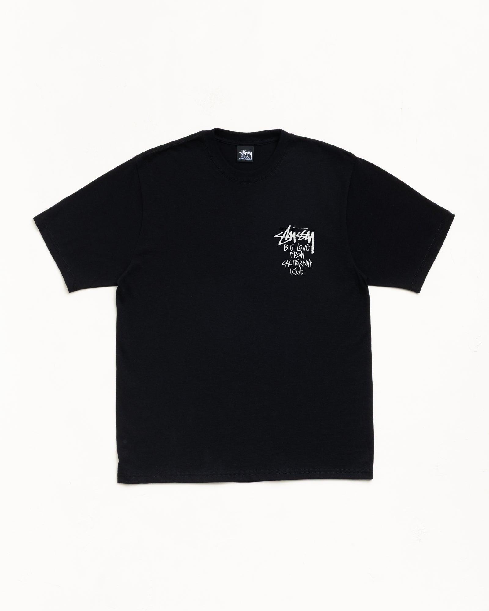 Big Love Tee Mens Short Sleeve In Black