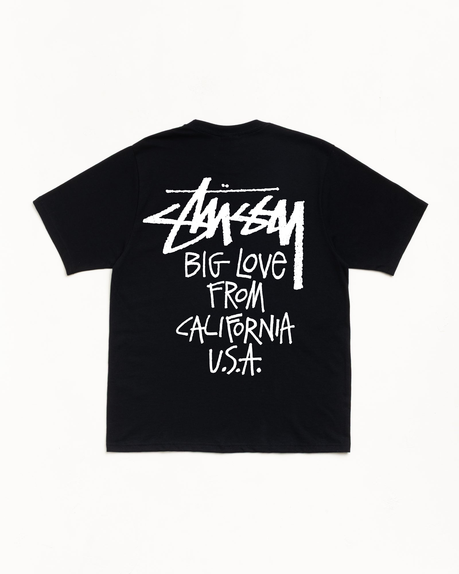 Big Love Tee Mens Short Sleeve in the colour Black