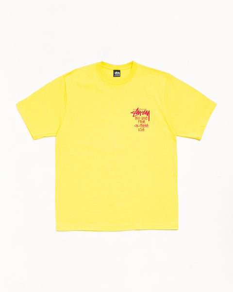 Big Love Tee – Lemon | Tees | Stüssy UK