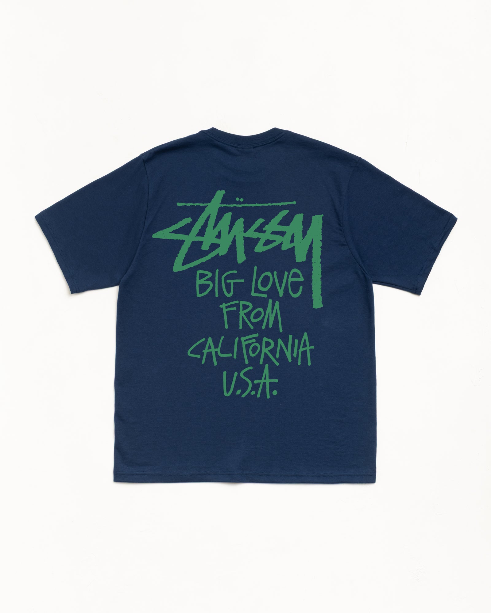 Big Love Tee Mens Short-Sleeved in the colour Navy