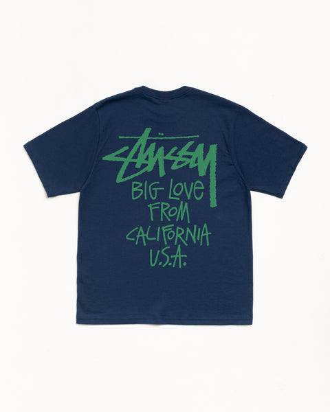 Big Love Tee Mens Short-Sleeved in the colour Navy