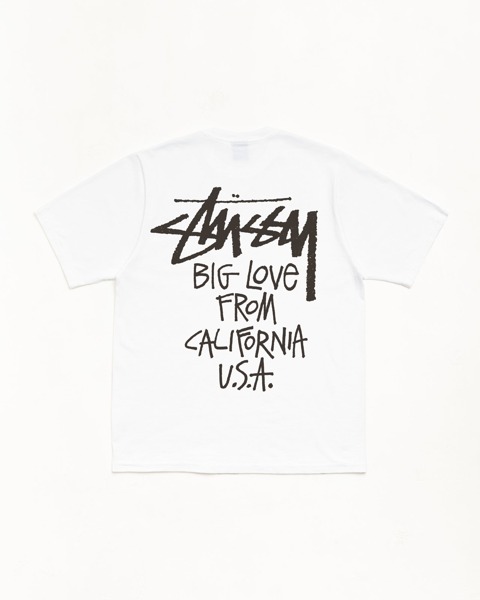 Big Love Tee – White | Tees | Stüssy UK