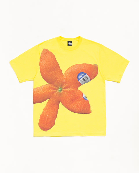 Citrus Tee Mens Short Sleeve In Lemon