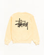 BASIC STÜSSY CREW GARMENT DYED