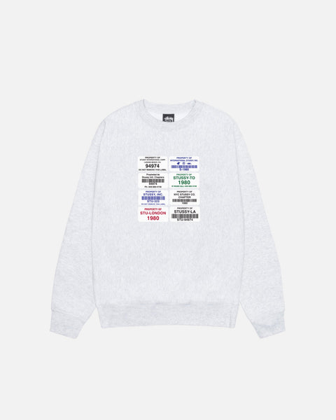 Codes Crew in ash heather – Stüssy UK