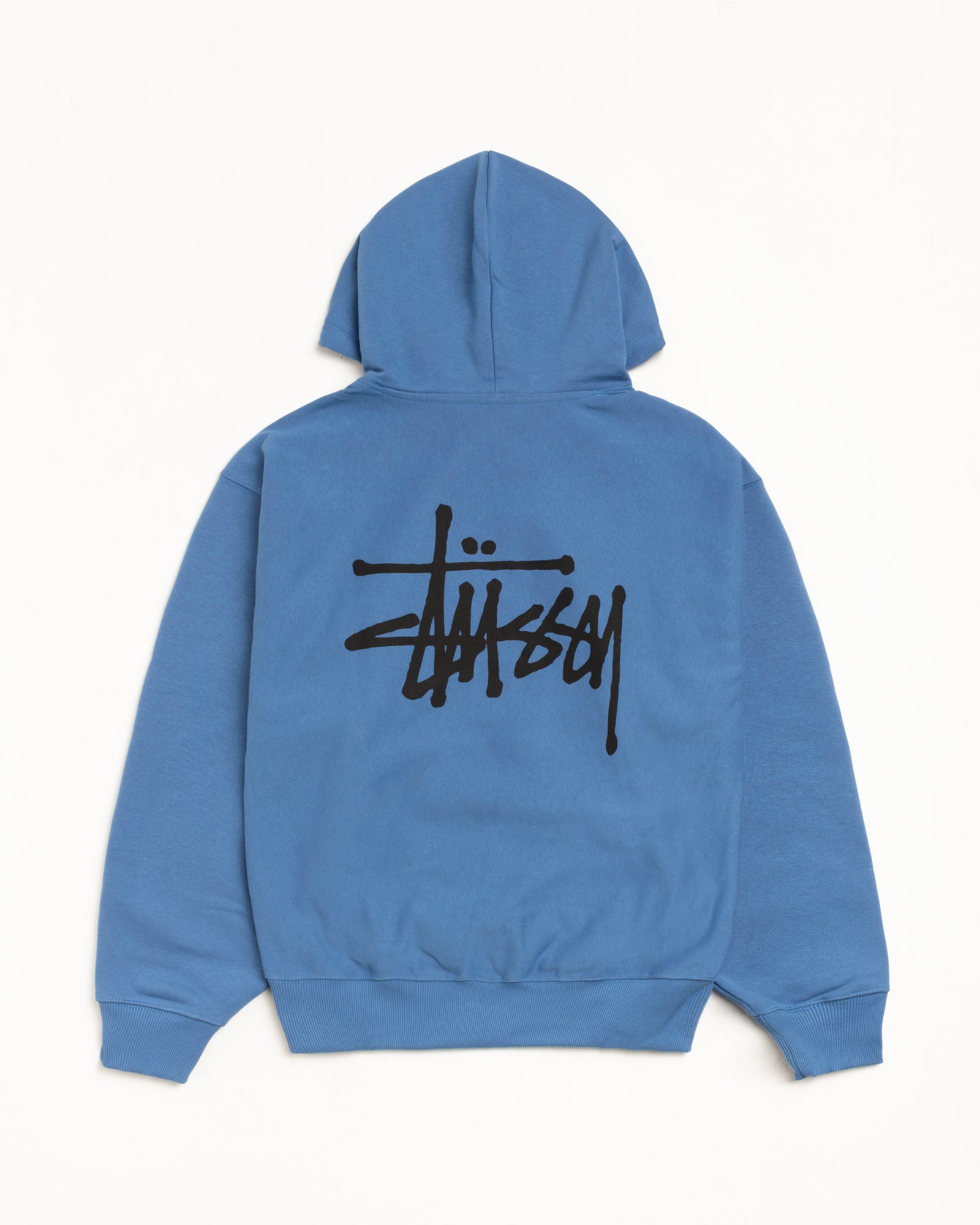 Basic Stussy Hood Mens Long Sleeve In Blue