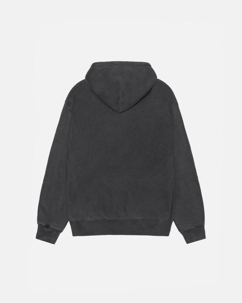 SMOOTH STOCK HOODIE PIGMENT DYED