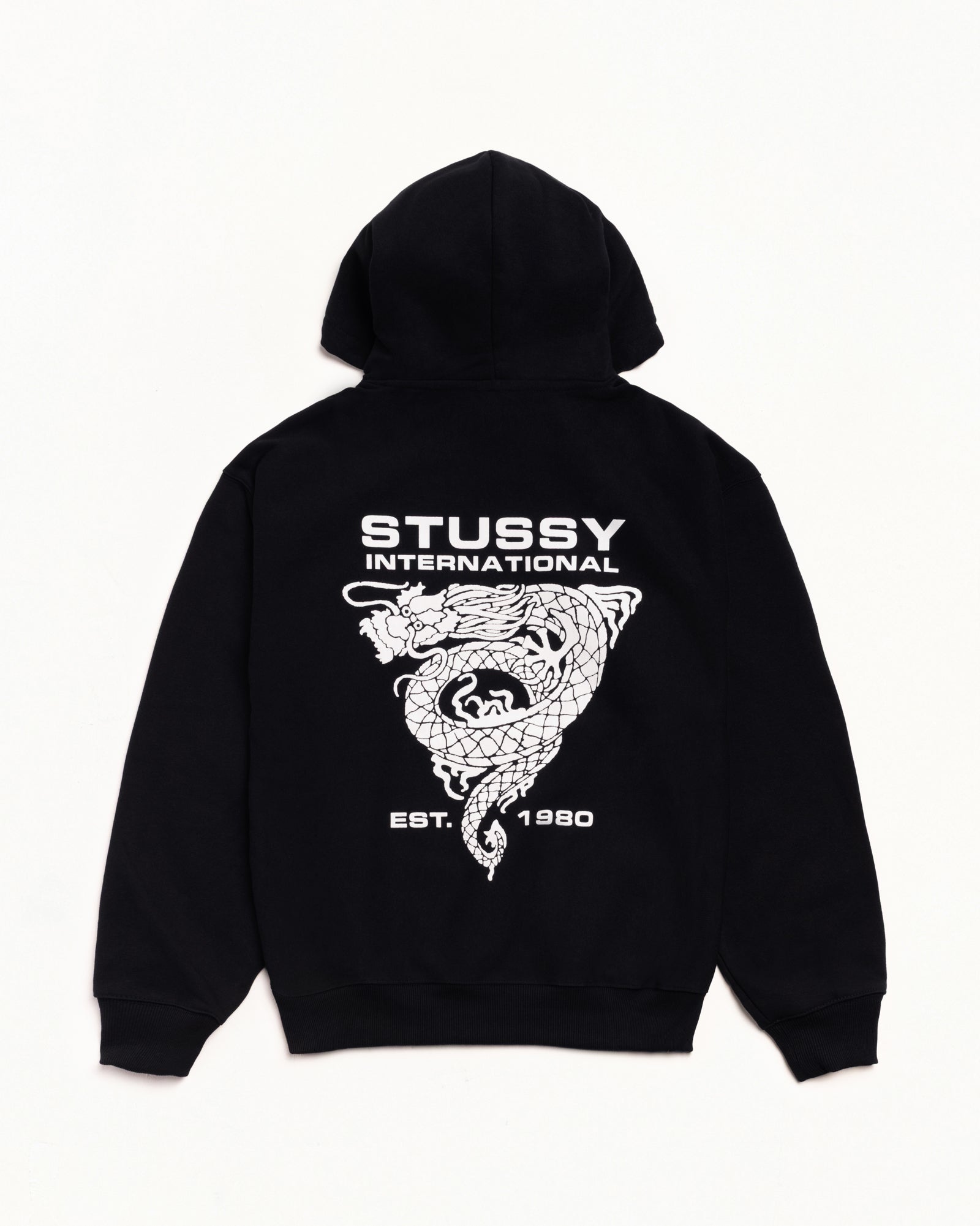 Dragon Hoodie – Black | Sweats | Stüssy UK