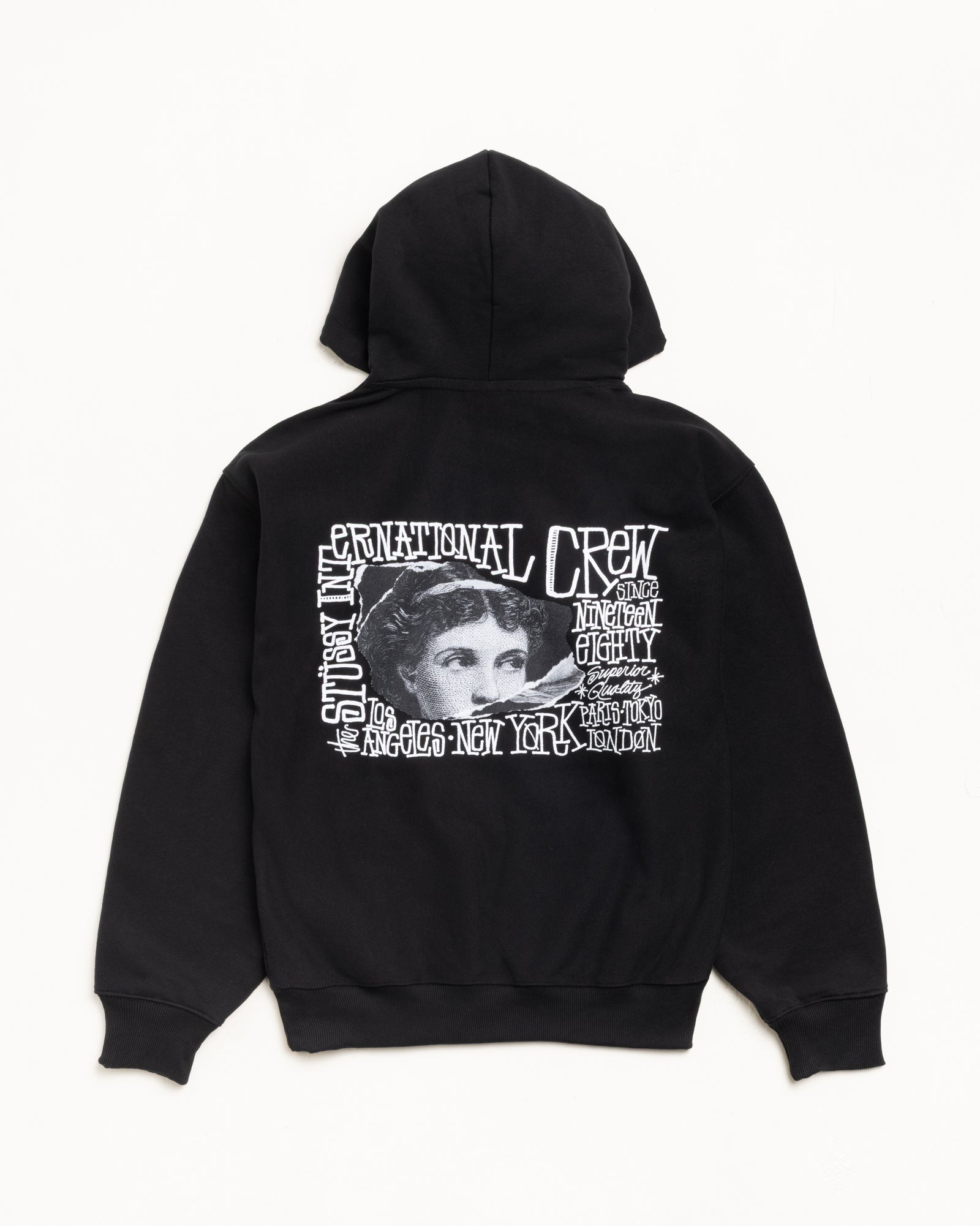 Victoria Hoodie – Black | Sweats | Stüssy UK