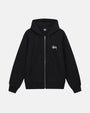 BASIC STÜSSY ZIP HOODIE