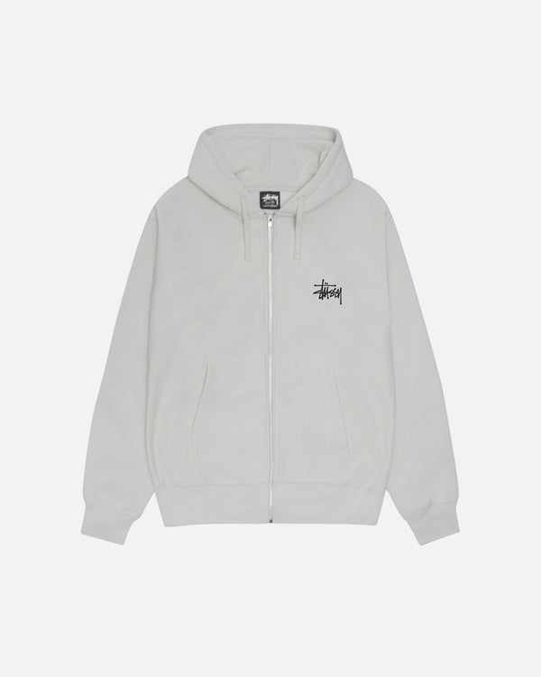 Basic Stussy Zip Hood - Mens Long Sleeve Sweatshirt | Stussy UK – Stüssy UK