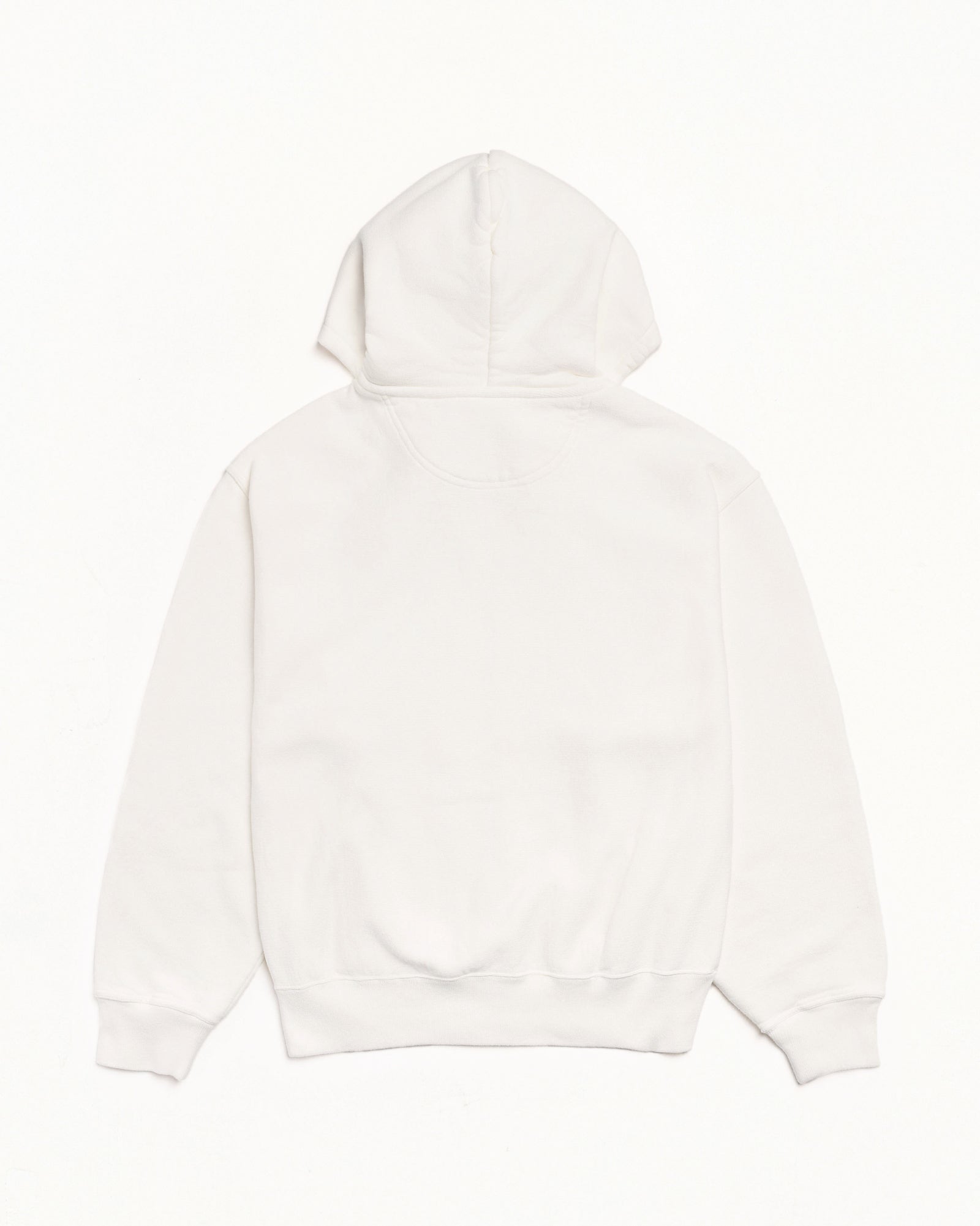 Stussy Wear Pig. Dyed Zip Hood Mens Long Sleeve In Natural