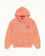 STÜSSY WEAR ZIP HOODIE PIGMENT DYED