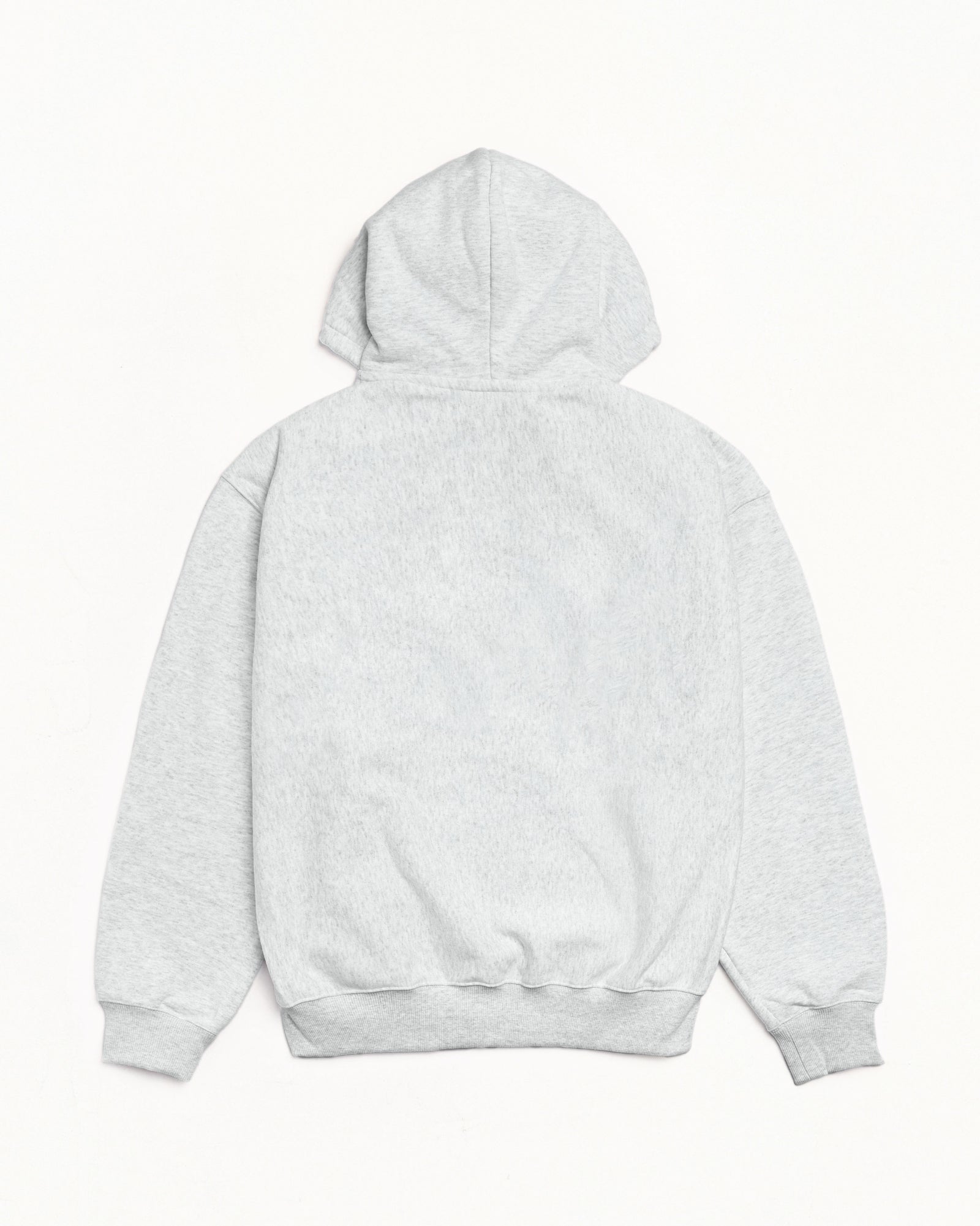 Mirror Zip Hood Mens Long Sleeve In Ash Heather