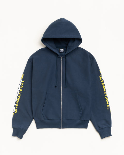 Blade Zip Hood Mens Long Sleeve In Navy