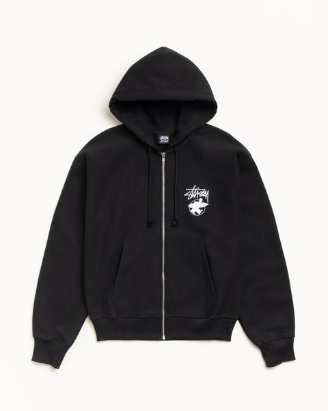 Long Haul Zip Hoodie – Black | Sweats | Stüssy UK Long Haul Zip Hoodie – Black | Sweats | Stüssy UK
