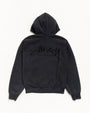 BEACH ROOTS ZIP HOODIE GARMENT DYED